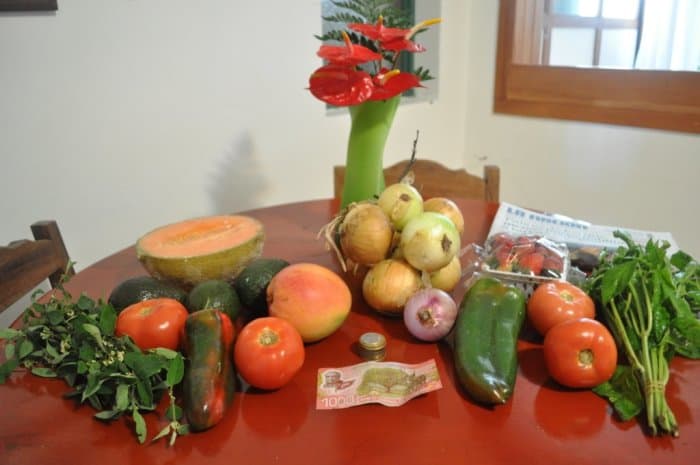 11:00am: The day's spoils, and a little change left over.