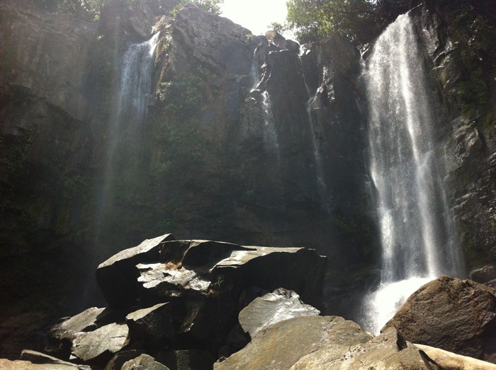 The upper Nuayaca falls.