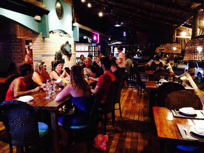 The food is great, the wine is abundant and the ambience is not bad either.