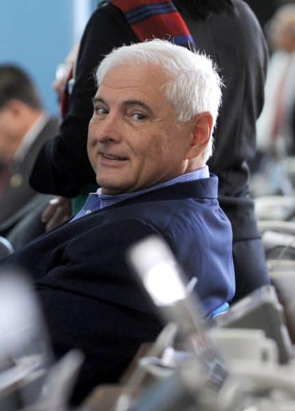 Panama's former president Ricardo Martinelli