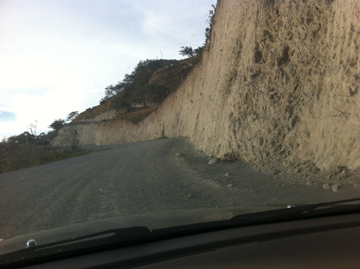 The road to Monteverde.