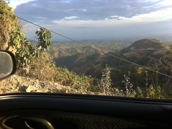 The road to Monteverde.