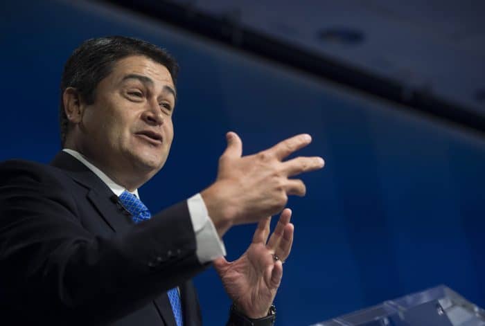 Honduran President Juan Orlando Hernández.