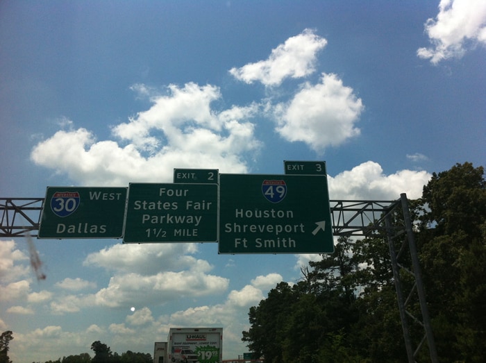 Houston that-a-way.