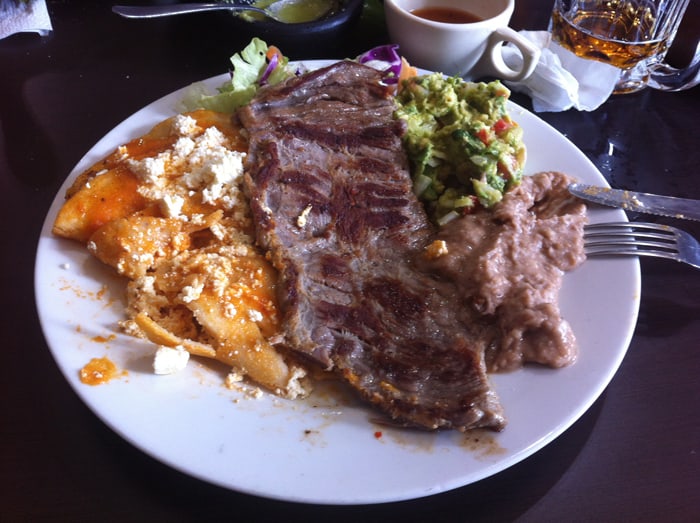 Comida rica.