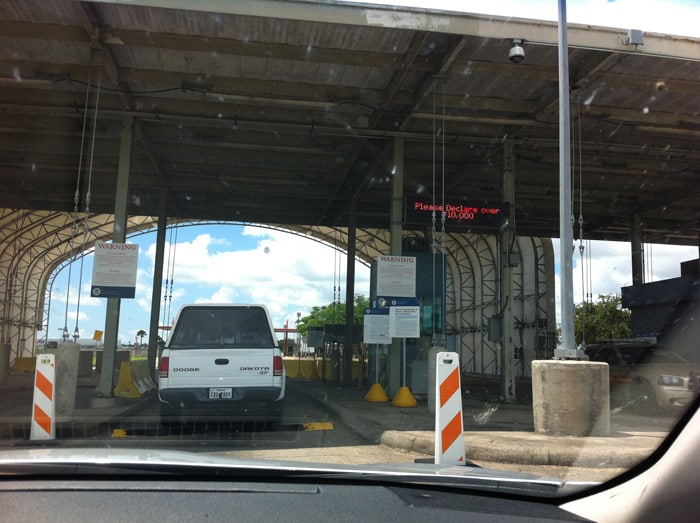 The portals to Mexico.