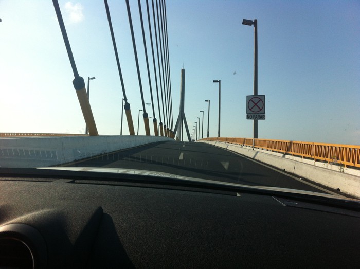 A bridge in Tampico.