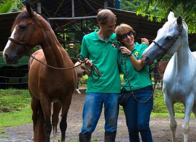 Chris and Andrea Wady, founders of Discovery Horseback Tours..