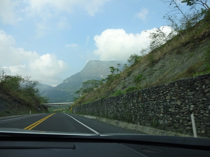 Hitting the road.