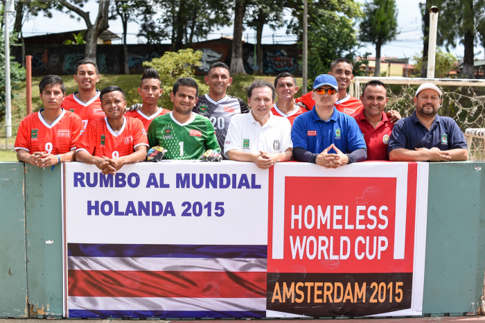 The trip to Holland will mark the seventh time Costa Rica has participated in the Homeless World Cup.