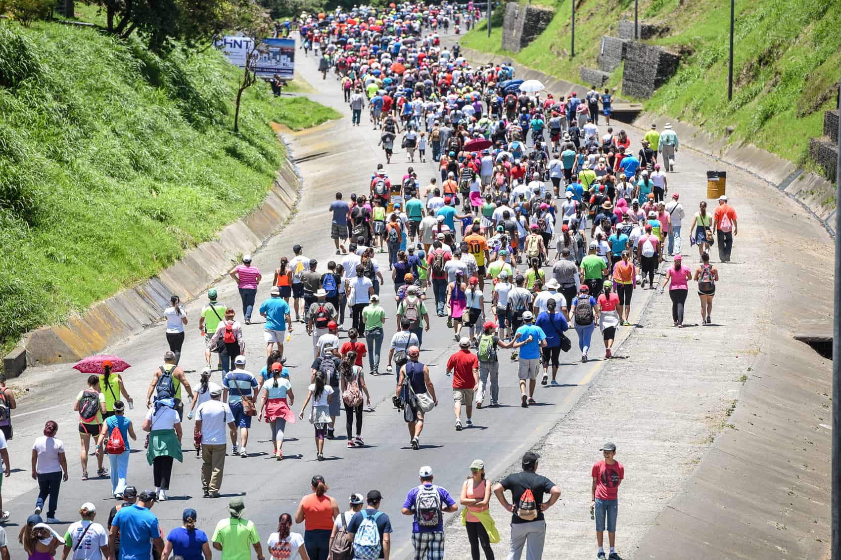 The Masses Descend On Cartago For The Annual Pilgrimage To The Basilica De Los Angeles On The Masses Descend On Cartago For The Annual Pilgrimage To The Basilica De Los Angeles On