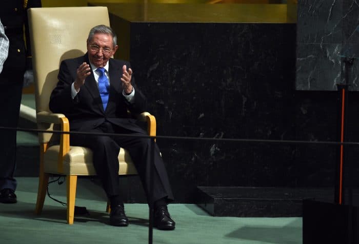 Cuban President Raúl Castro
