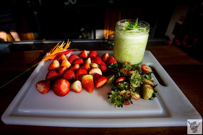 A smoothie.