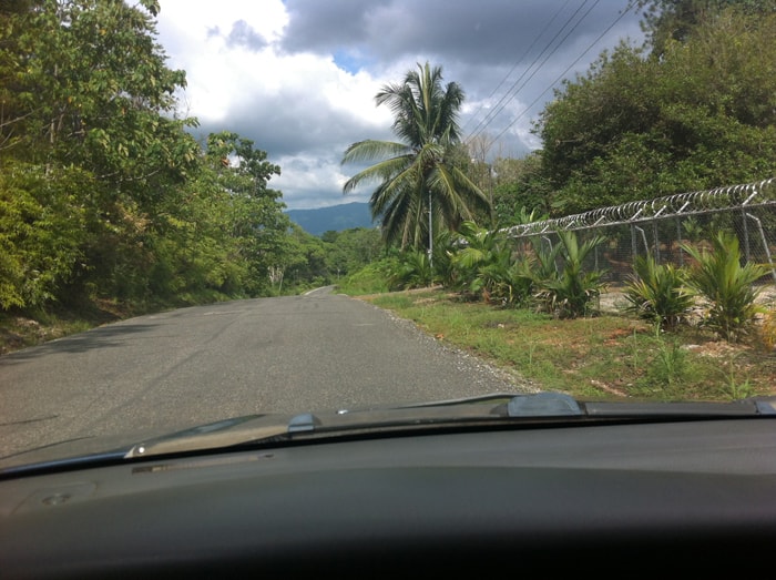 The road from Chacarita to Puerto Jiménez (by day).