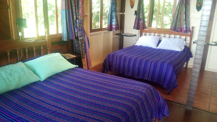 Our room at Pacific Edge.