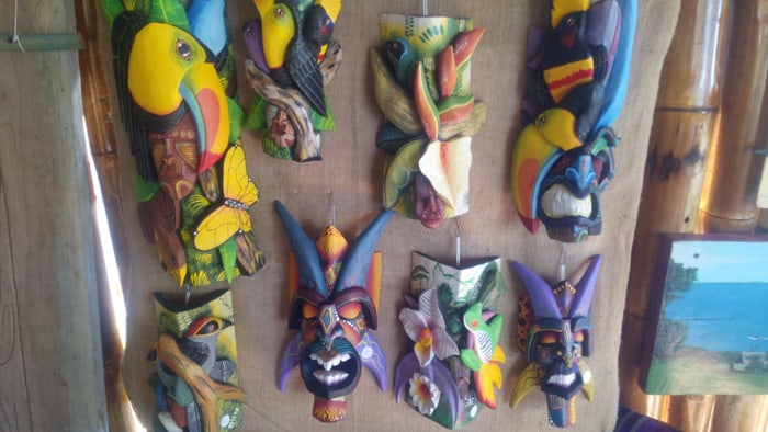 Boruca masks.