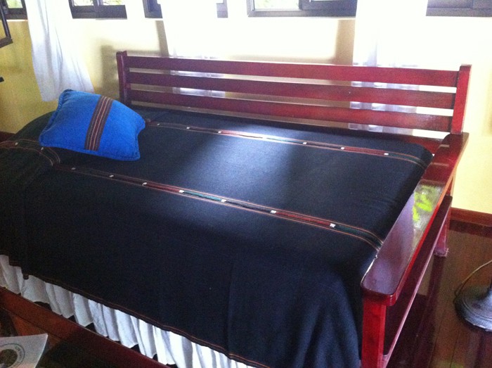 Second downstairs bed.