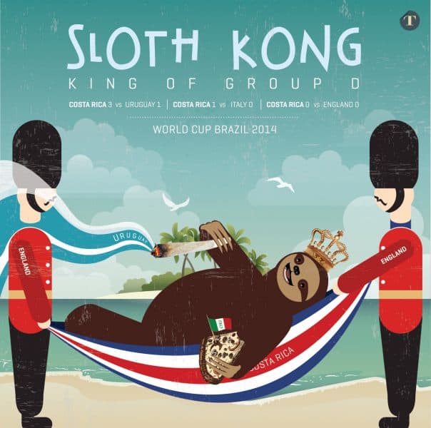 Sloth Kong responds to #StonerSloth