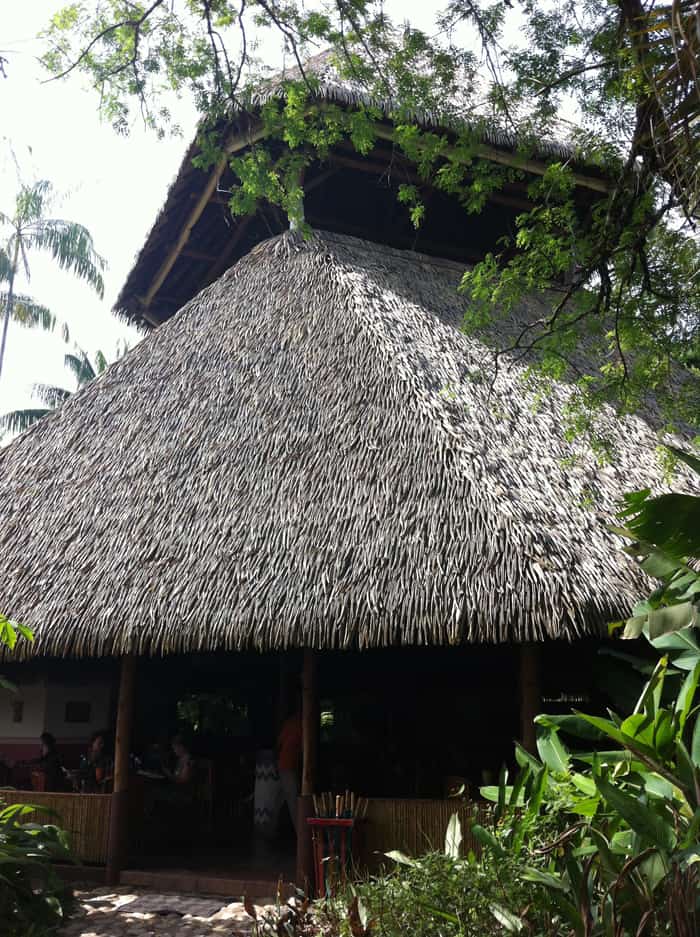 The rancho at Lapa Ríos.