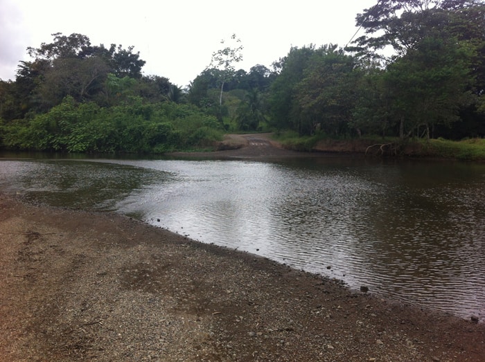 The Río Drake.