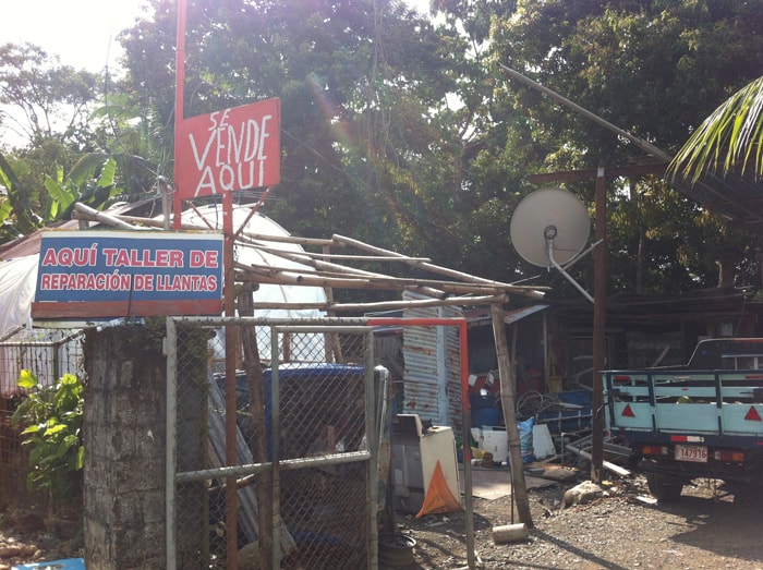 Jorge's auto repair shop.