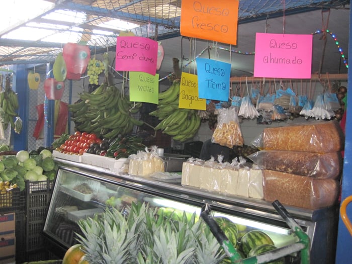 A shop at the municipal market.