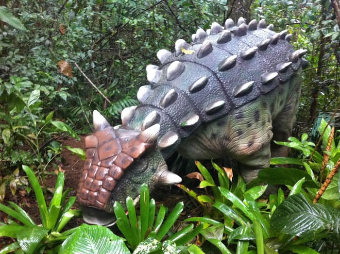 Ankylosaurus.