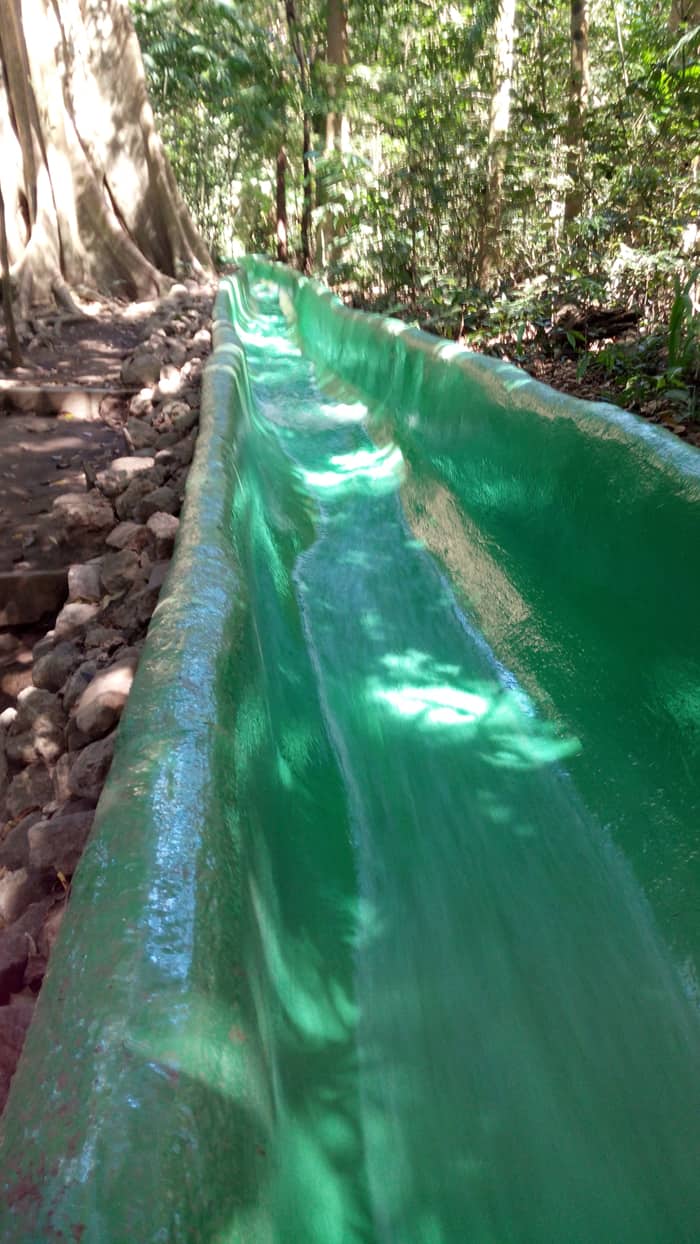 Waterslide at Buena Vista Lodge.