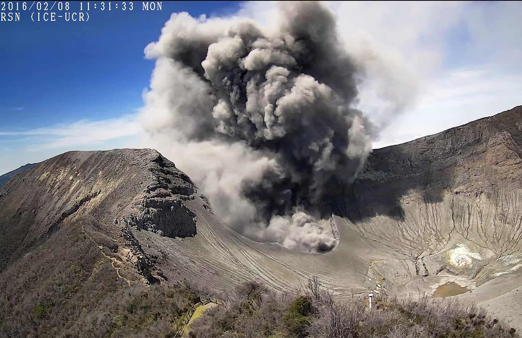 Costa Rica’s Turrialba Volcano sees new ash, gas explosions The Tico
