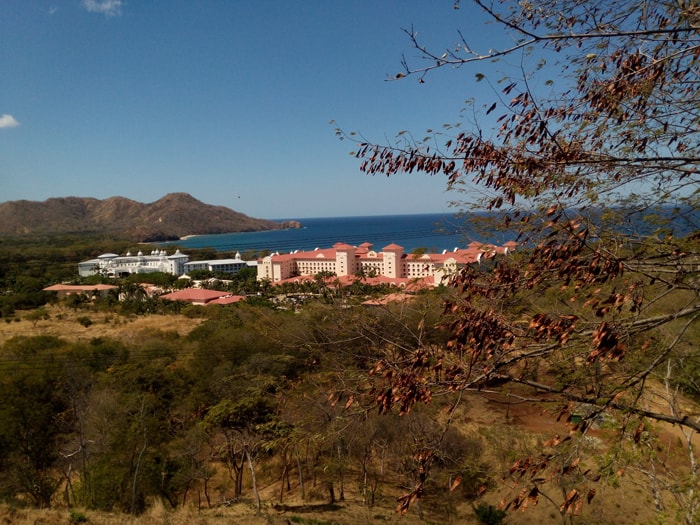 The RIU Guanacaste, right, and the RIU Palace, white.