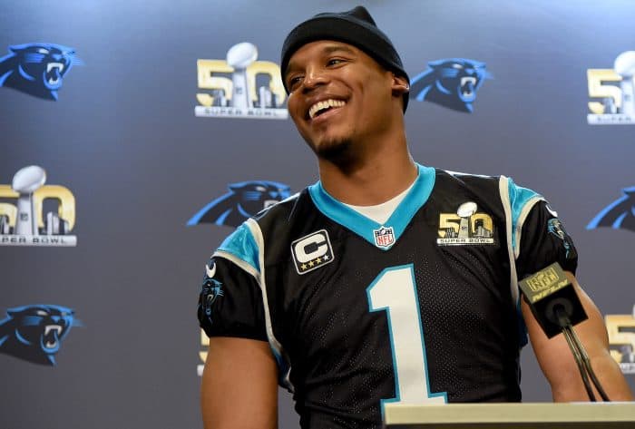 Cam Newton of the Carolina Panthers | Super Bowl 50