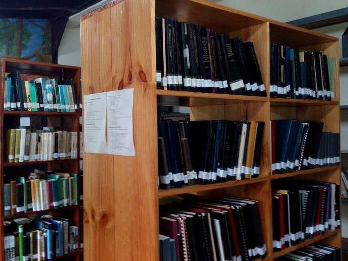 Library at La Selva.
