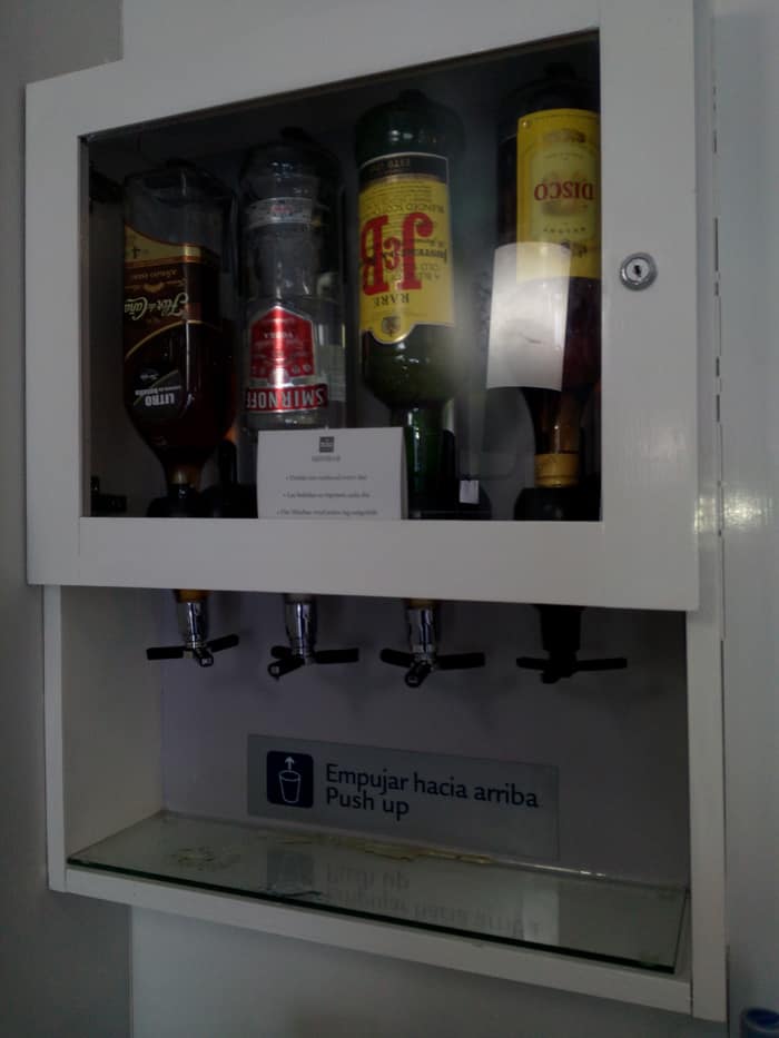 This minibar is more like a maxibar.