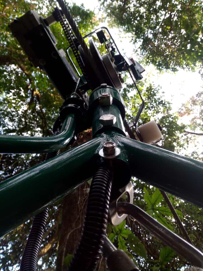 The hardware that moves the EcoTram.