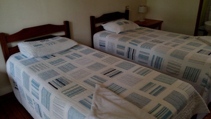 The beds in my room at Las Cruces Biological Station.