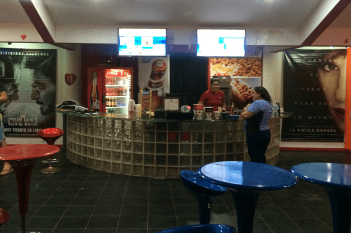 Concessions at Beach Cinema Hermosa.