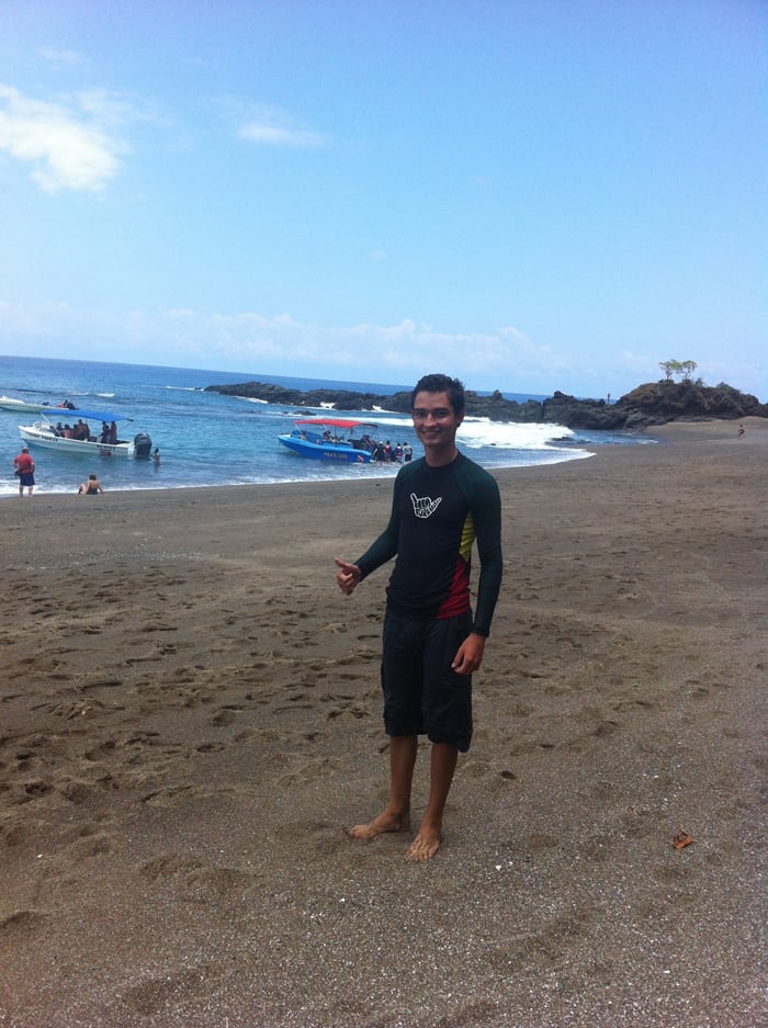 Boa Gamboa on Isla del Caño.