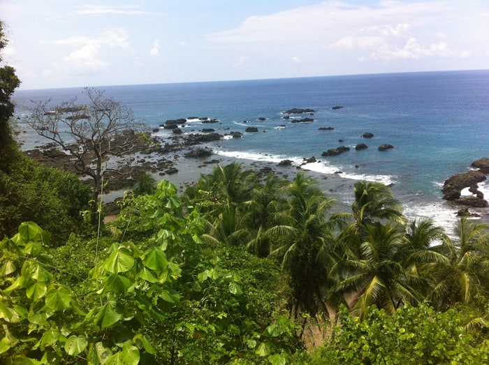 Isla del Caño from the mirador.