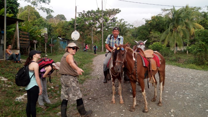 Paul introduced me to Don Gerardo, who has arrived with five saddled horses.