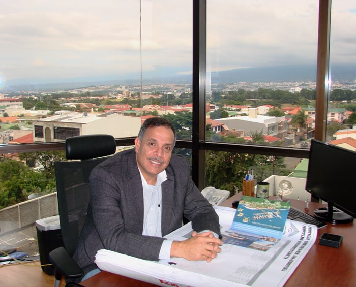 Pedro Abdalla Slon, 54, project manager and chief architect of Golfito Marina Village & Resort, has been working on this project for 10 years.