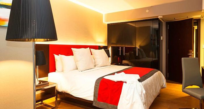 A room at the Occidental Panama City.