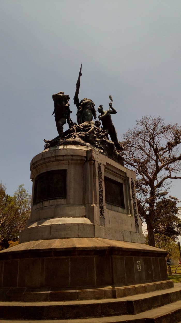 Monument in Parque Nacional celebrating the defeat of U.S. adventurer William Walker.