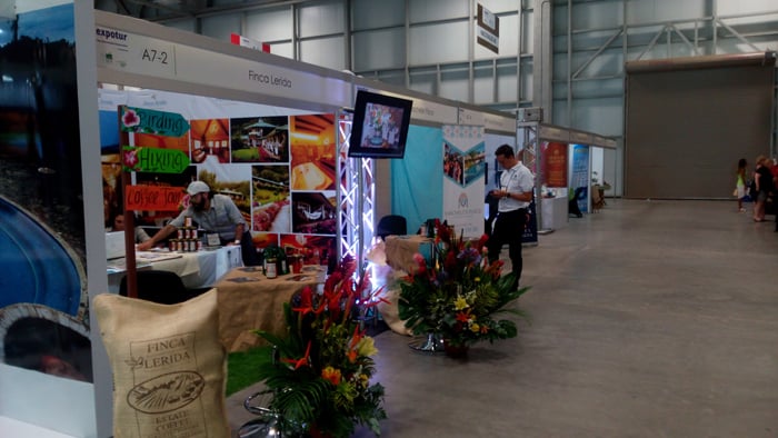 Exhibitors at Expotur.