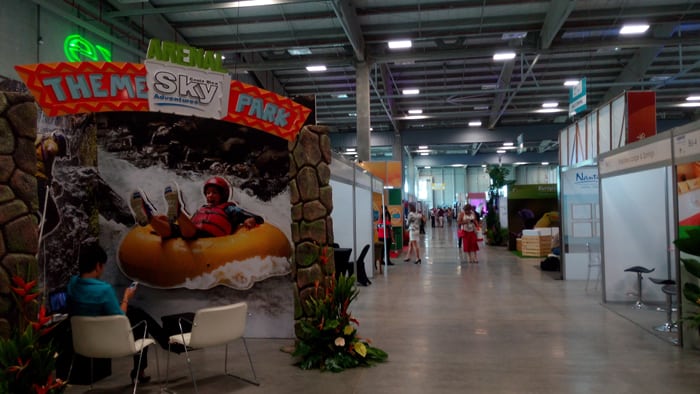 Exhibit for Sky Adventures in Arenal.