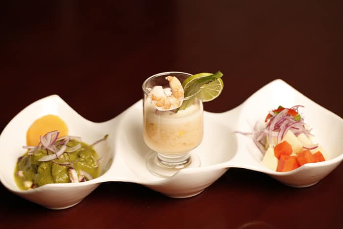 Ceviche at Chancay in Escazú and San Pedro.