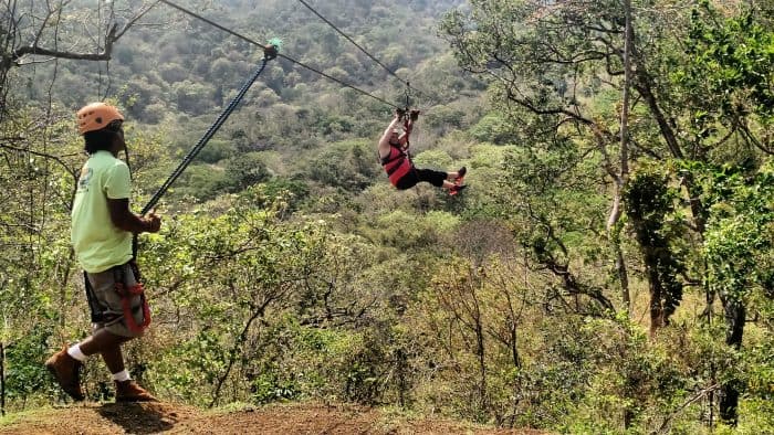 Nosara ziplining