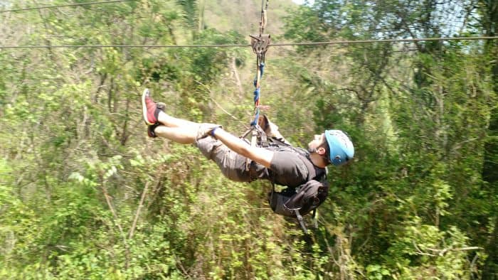 Nosara ziplining