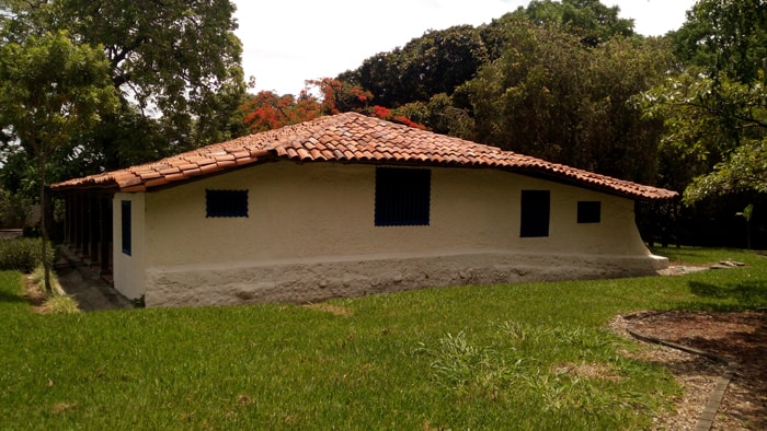 La Casona: House built in 1765, still standing at the Santa Ana Conservation Center.