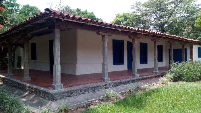 The Casona at Santa Ana Conservation Center, built in 1765.