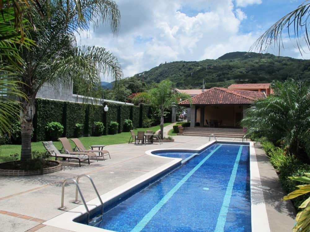 Swimming pool at Las Pampas.
